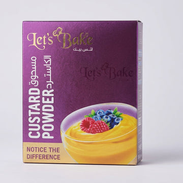 Let's Bake Custard Powder 400g - Notice The Difference