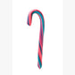Hand-Spun Jumbo Candy Cane - Tye Dye / Cotton Candy - 1.75oz