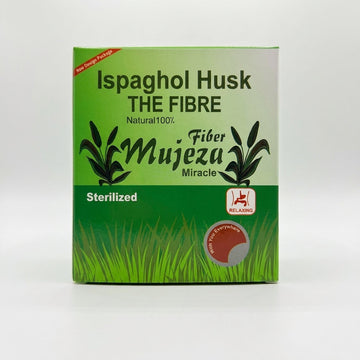 Ispaghol Husk Fiber Mujeza 100g - Natural Psyllium Husk Powder
