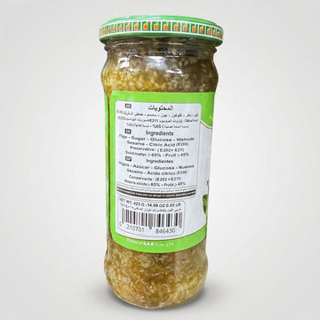 Al Ahlam Fig Jam with Nuts 14.99 oz - Premium Middle Eastern Preserve
