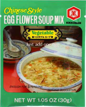 Kikkoman Egg Flwr Spicey Veg (12X1.1Oz )