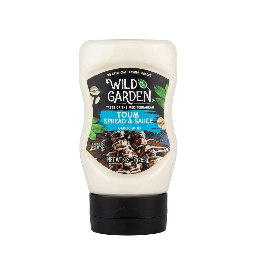 Wild Garden Toum Spread & Sauce 9.3 oz - Garlic Aioli