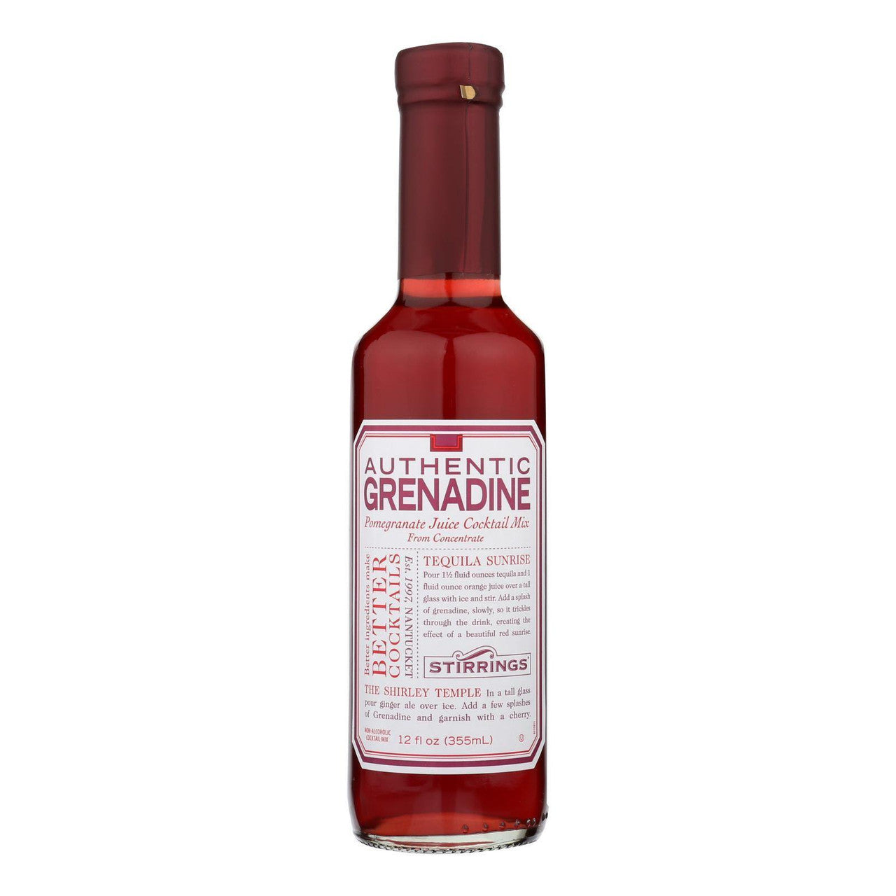 Stirrings Authentic Grenadine (6x12 Oz)