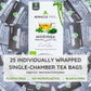 Organic Moringa Tea - Earl Grey - Lightly Caffeinated Herbal Tea