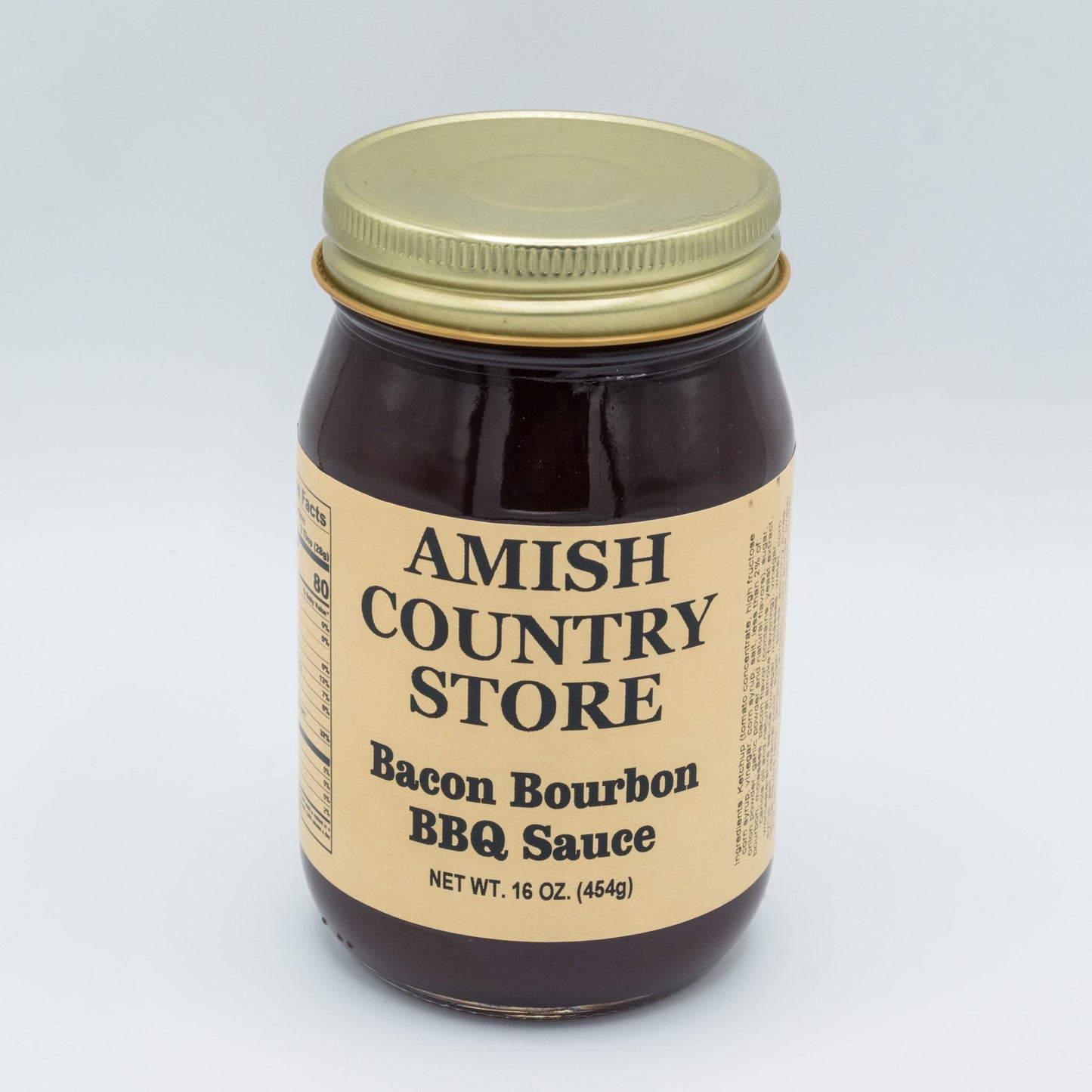 Bacon Bourbon BBQ Sauce | Smokehouse-Style Barbecue Glaze | 16 oz