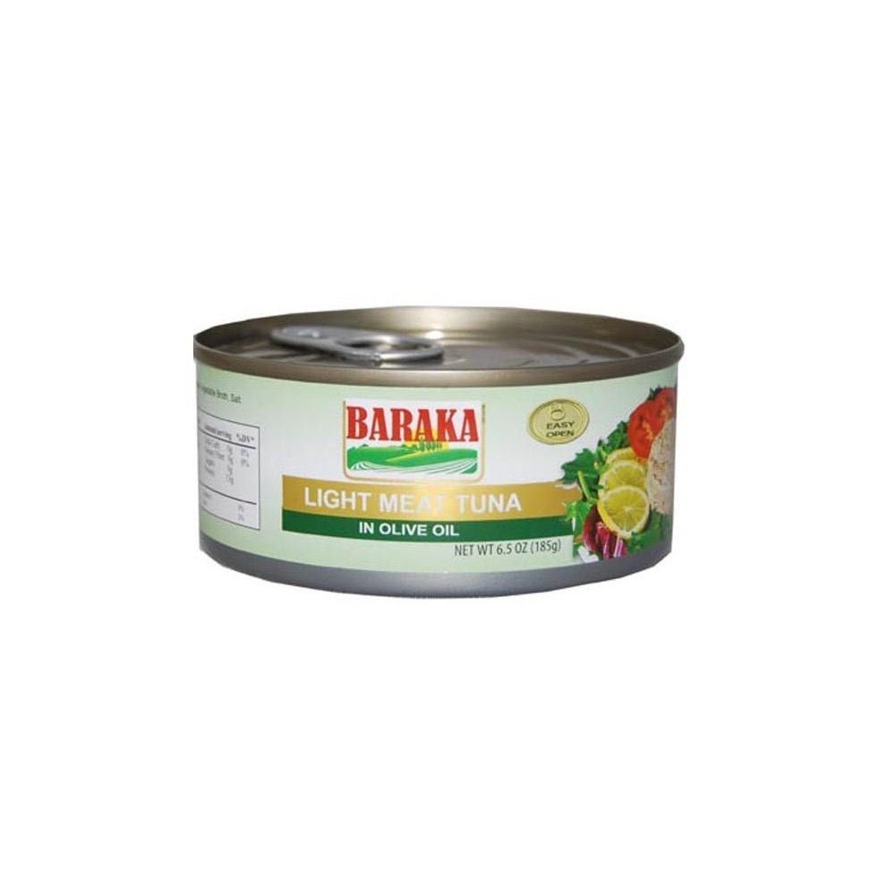 Baraka Canned Tuna In Olive Oil 185g – Wild-Caught, Hand-Filleted