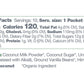 Instant Dairy Free Coconut Hot Cocoa Mix  | Single Serving 10 Pack |Gluten Free, Vegan and Organic