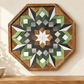 Amish-Made Barn Quilt | Reclaimed Wood | 20.75 × 20.75 in