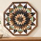 Amish-Made Barn Quilt | Reclaimed Wood | 20.75 × 20.75 in
