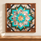 Amish-Made Barn Quilt | Reclaimed Wood | 20.75 × 20.75 in