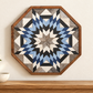 Amish-Made Barn Quilt | Reclaimed Wood | 20.75 × 20.75 in