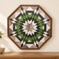 Amish-Made Barn Quilt | Reclaimed Wood | 20.75 × 20.75 in