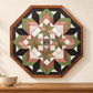 Amish-Made Barn Quilt | Reclaimed Wood | 20.75 × 20.75 in