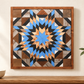 Amish-Made Barn Quilt | Reclaimed Wood | 20.75 × 20.75 in