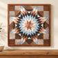 Amish-Made Barn Quilt | Reclaimed Wood | 20.75 × 20.75 in