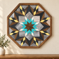 Amish-Made Barn Quilt | Reclaimed Wood | 20.75 × 20.75 in