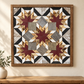 Amish-Made Barn Quilt | Reclaimed Wood | 20.75 × 20.75 in