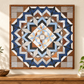 Amish Handmade Barn Quilt Wall Art – Reclaimed Barn Wood – 30.5” x 30.5”