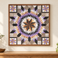 Amish Handmade Barn Quilt Wall Art – Reclaimed Barn Wood – 30.5” x 30.5”