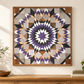 Amish Handmade Barn Quilt Wall Art – Reclaimed Barn Wood – 30.5” x 30.5”