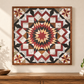 Amish Handmade Barn Quilt Wall Art – Reclaimed Barn Wood – 30.5” x 30.5”