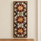 Handmade Amish Barn Quilt Banner Wall Art – 10.5in x 30in Reclaimed Wood Mosaic