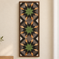 Handmade Amish Barn Quilt Banner Wall Art – 10.5in x 30in Reclaimed Wood Mosaic