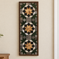 Handmade Amish Barn Quilt Banner Wall Art – 10.5in x 30in Reclaimed Wood Mosaic