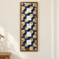 Handmade Amish Barn Quilt Banner Wall Art – 10.5in x 30in Reclaimed Wood Mosaic