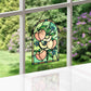 Peachy Birthday Peaches 5"x7" Suncatcher Card