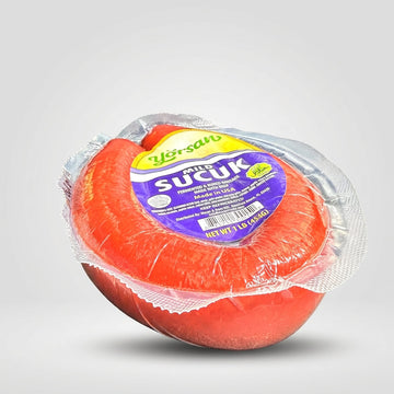 Yorsan Mild Sucuk 1 lb - Premium Turkish Beef Sausage