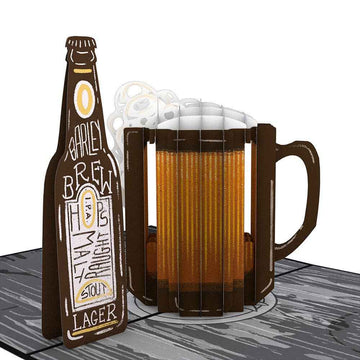 Beer 5*7 inch Pop-Up Card