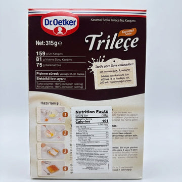 Dr. Oetker Trilece 315g - Turkish Caramel Sauce Tres Leches Cake Mix