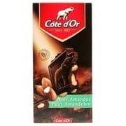 Cote DOr Chocolat Noir Et Amandes Entieres 180G