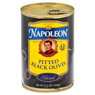 Napoleon Co. Sliced Black Olives (12X6.5Oz )