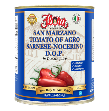 San Marzano Tomatoes - D.O.P. In Tomato Juice - 28 oz