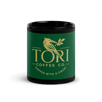 Black Tori Coffee Mug