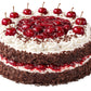 Andy Anand Sugar Free Black Forest Cake Gateau, Keto & Diabetic Friendly, No Sugar Added Authentic German Schwarzwälder Kirschtorte, Low Carb Gourmet Chocolate Cherry Dessert, 2.8 lbs