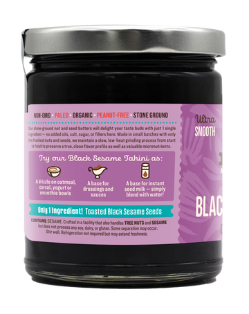 Black Sesame Seed Butter