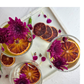 Dehydrated Blood Orange Slices | Dried Blood Oranges for Bar & Decor