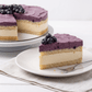Andy Anand Sugar-Free Blueberry Lemon Mousse Cake, 2.6 lb – Keto & Diabetic-Friendly, Tangy Lemon Ganache, No Preservatives, Birthday Gift