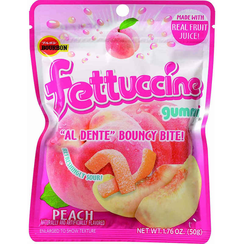 Bourbon Japan Fettuccine Gummy Chewy Candy Various Flavors