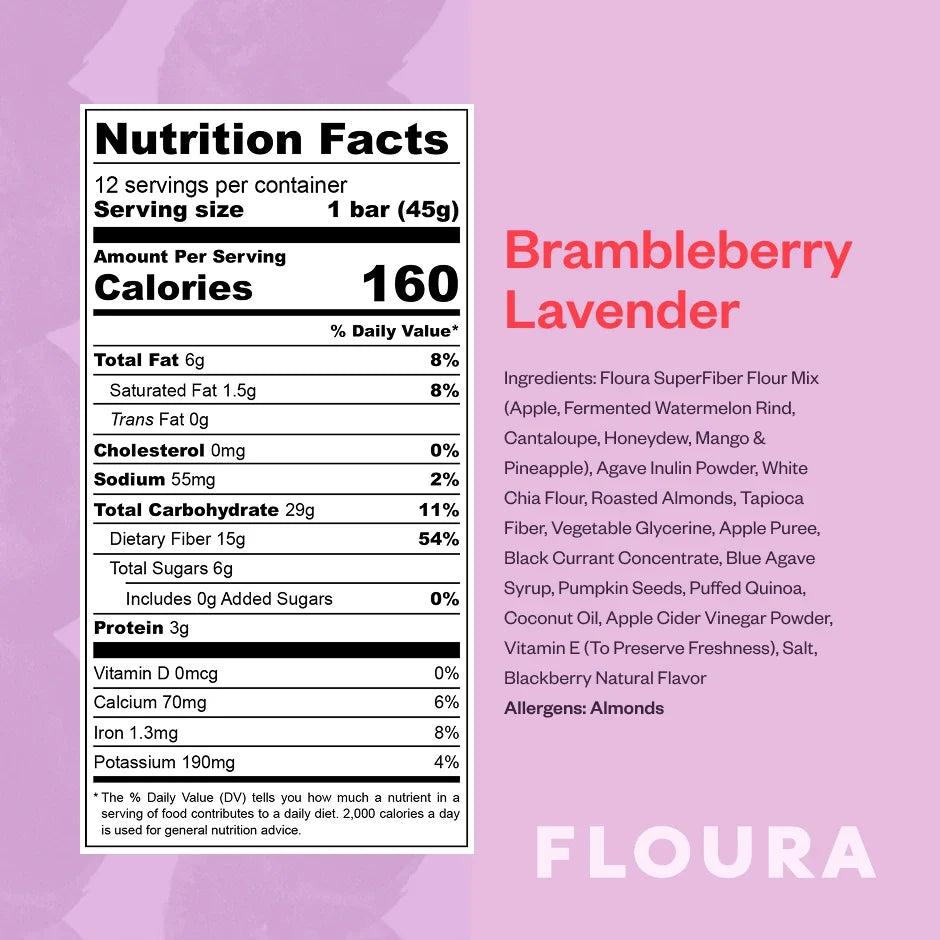 Floura Daily Fiber Bars