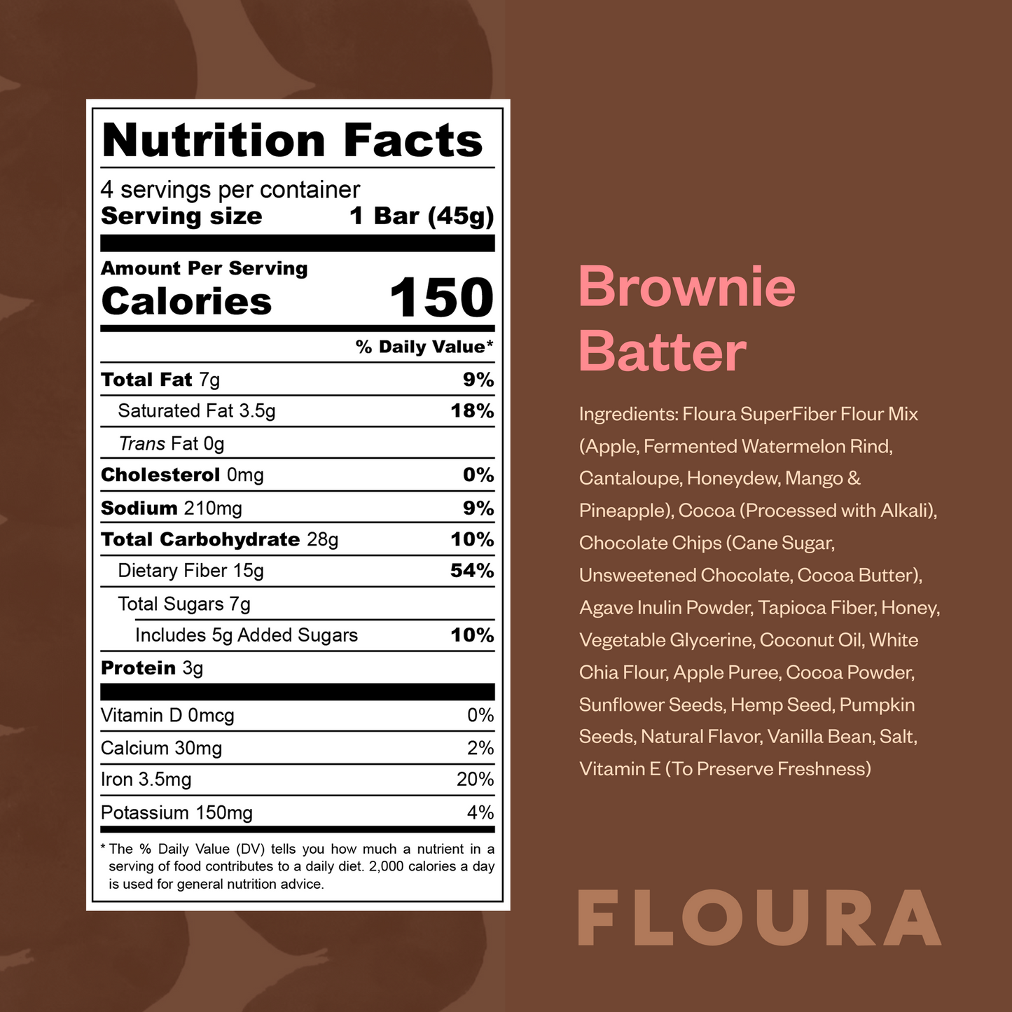 Floura Daily Fiber Bars