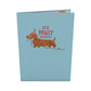 Happy Birthday Dogs 5''x7'' Card, Birthday Cards