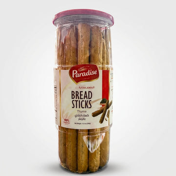 Paradise Bread Sticks Thyme 12.3 oz - 100% Vegetarian Zaatar Grissini