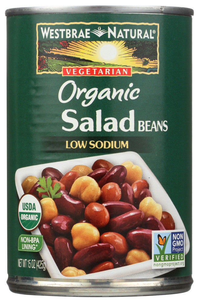 Westbrae Foods Salad Beans Low Fat (12X15 Oz)