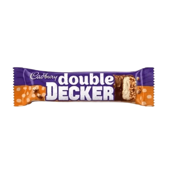 Cadbury Double Decker Duo – Chocolate Bar with Crispy Cereals & Nougat 70g (UK) Best By 10-October-2025