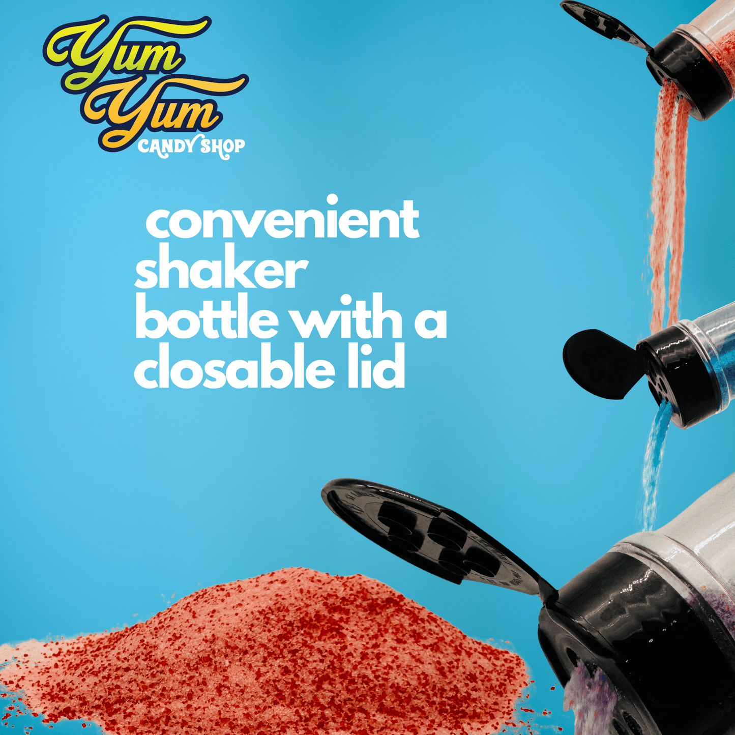 Sweet or Sour Candy Powder Shaker