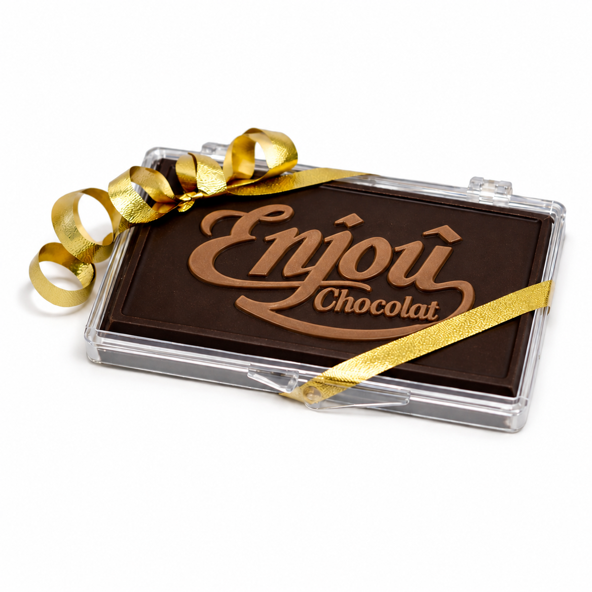 Chocolate Business Card with Your Logo